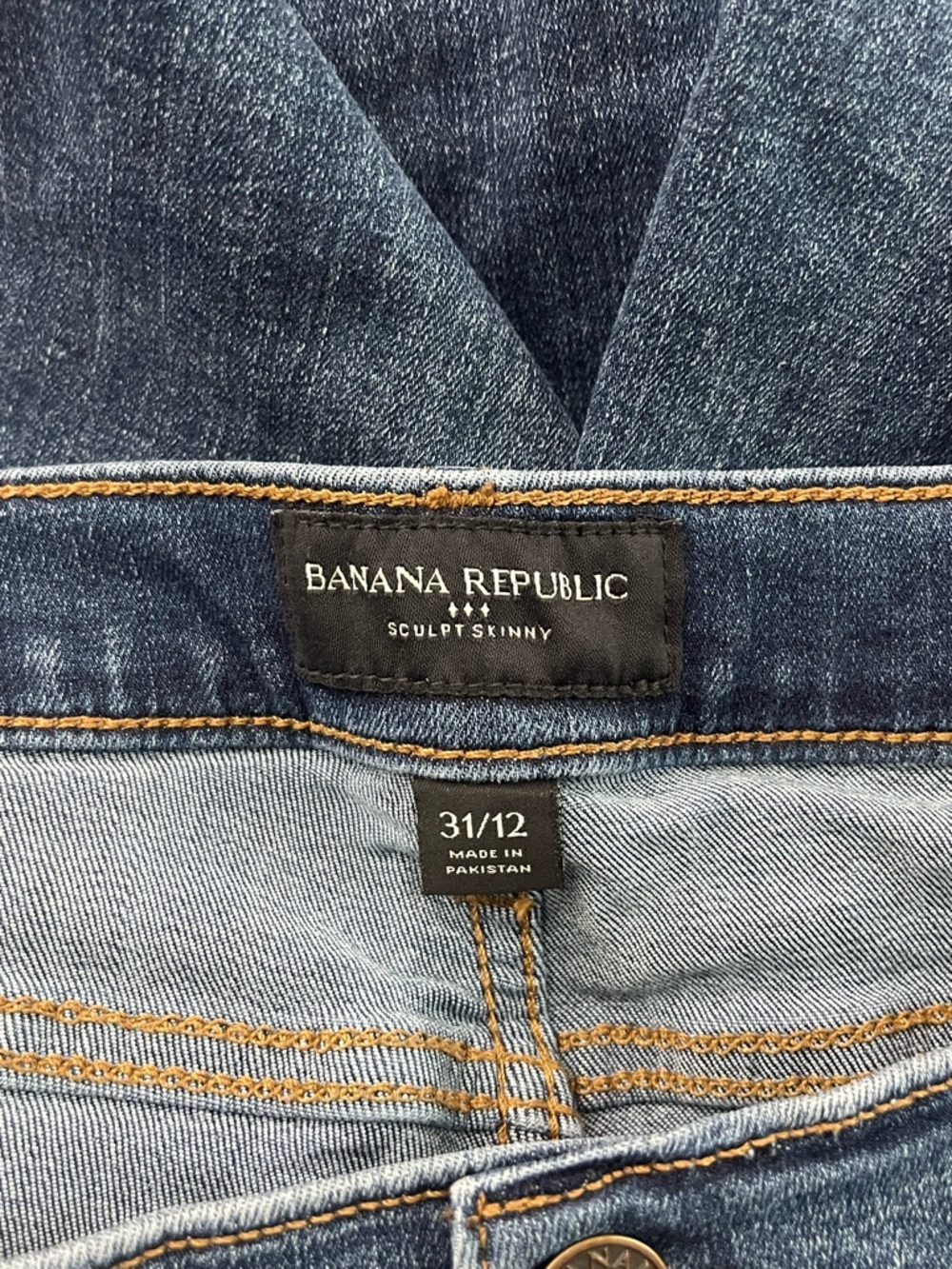 Banana Republic Women’s Blue Medium Wash Sculpt Skinny Jeans - Picture 6 of 9